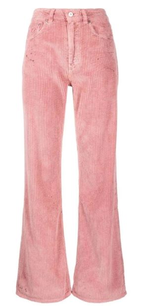 OUR LEGACY 부츠 컷 팬츠 ANTIQUE 핑크 RUSTIC CORD